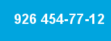 926 454-77-12